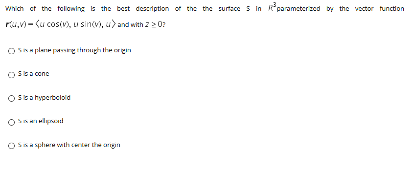 Solved Which Of The Following Is The Best Description Of The | Chegg.com