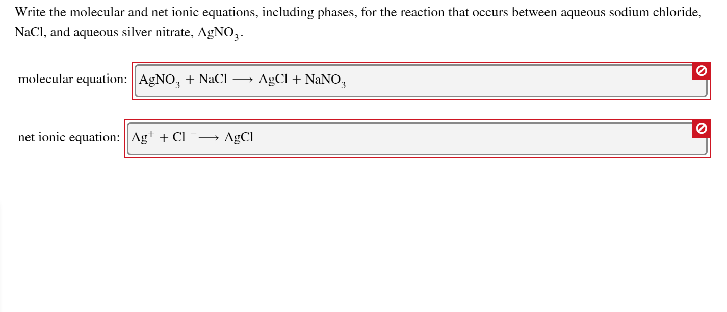 Solved Write the molecular and net ionic equations,  Chegg.com