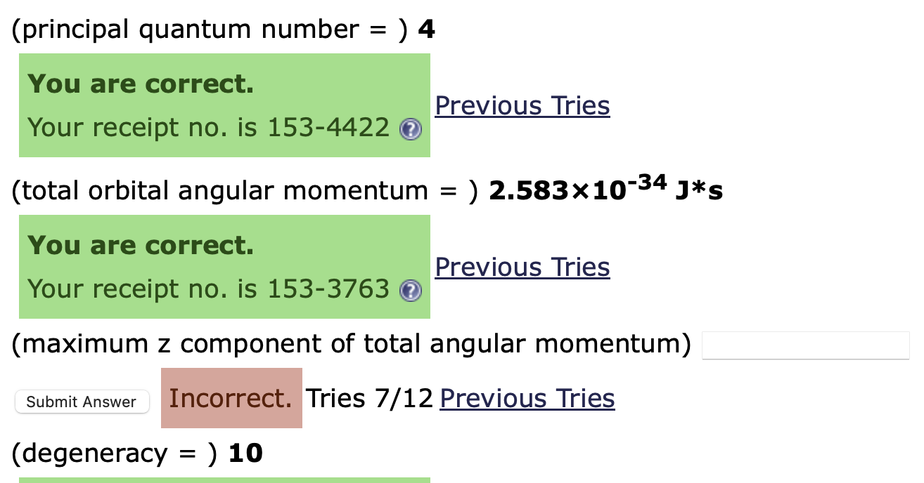 Solved A hydrogen atom has energy −1.36×10−19 J, and the | Chegg.com