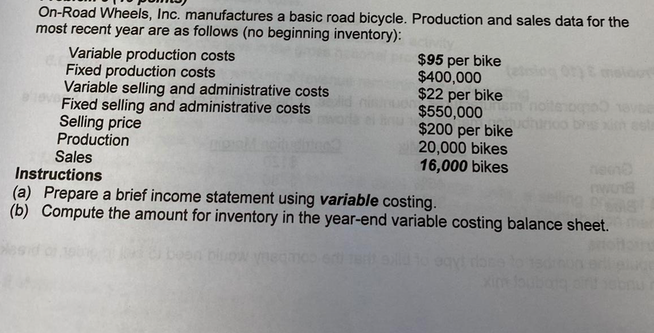 basic road bike