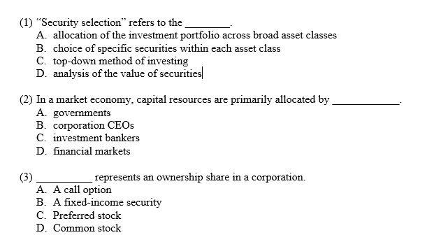 Class A vs Class B vs Class C Shares, Explained