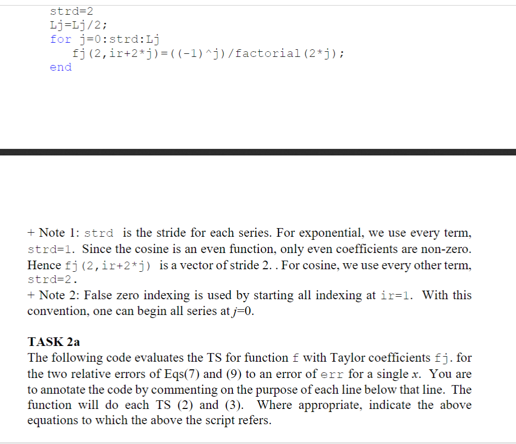 Solved For this exercise, we consider numerical evaluation | Chegg.com