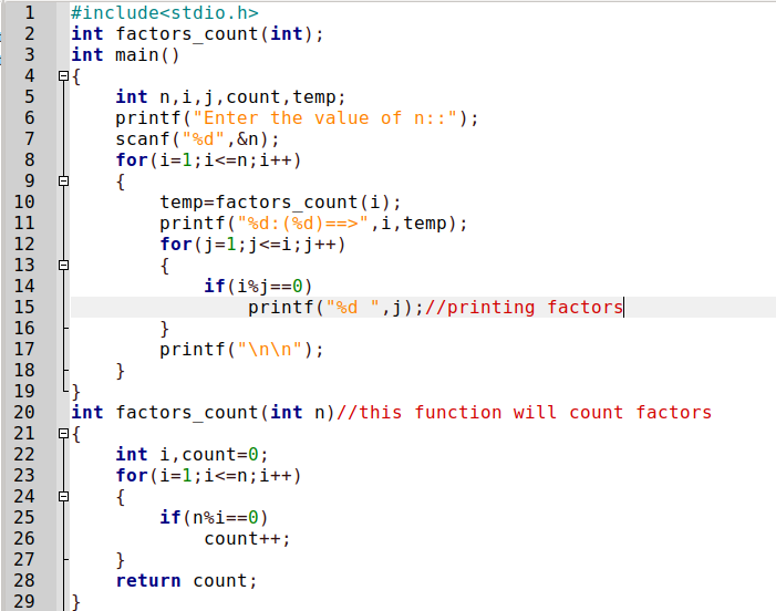 Solved C Programming Language Write Program Following Integer 0 N Q4225