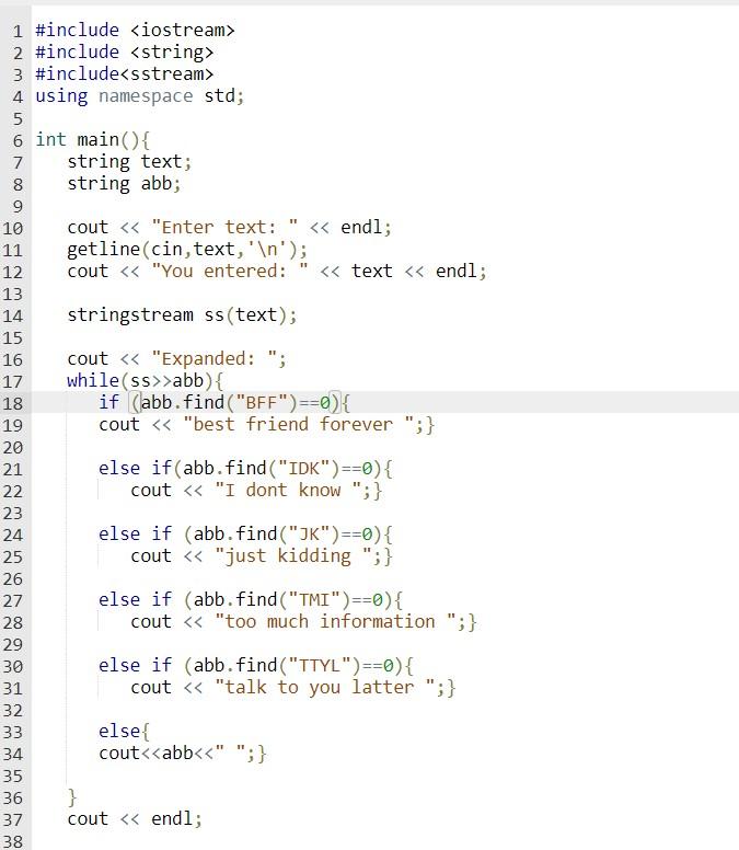 Solved Get a line of text from the user. Output that line. | Chegg.com