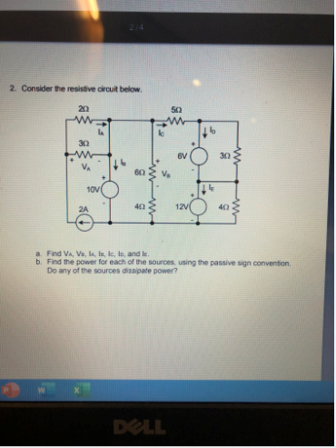 Solved 14 1. Two Batteries And Three Resistors Are Connected | Chegg.com