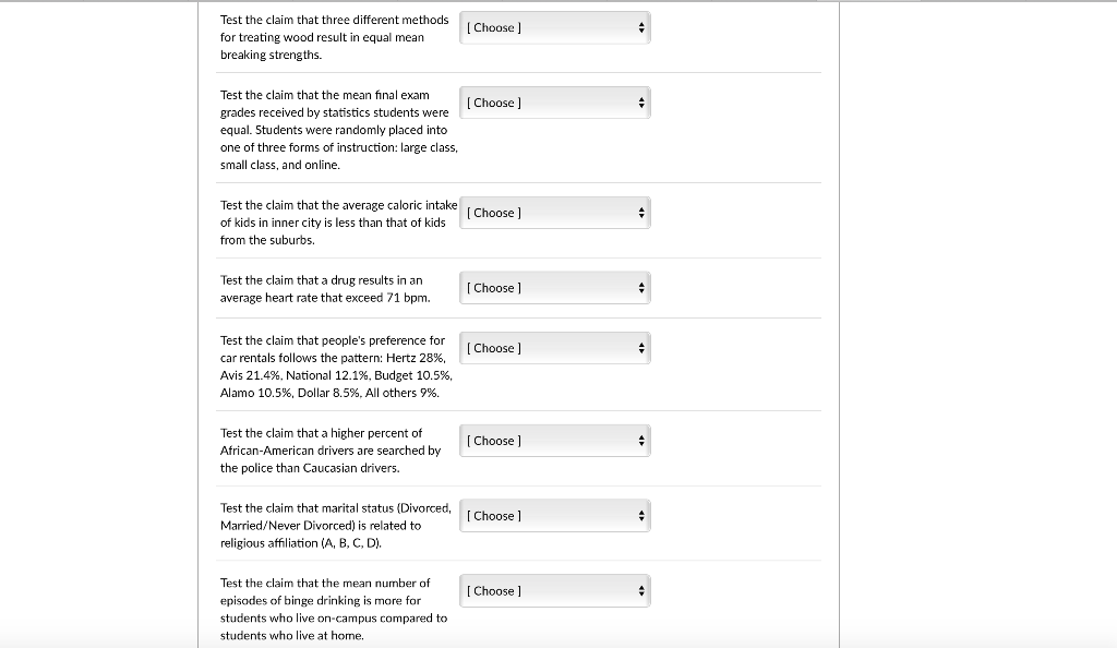 Solved Question 1 30 pts Chose the most appropriate | Chegg.com