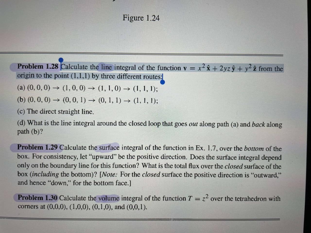 Solved Figure 1 24 Problem 1 28 Calculate The Line Integral Chegg Com   PhpTYPU2N