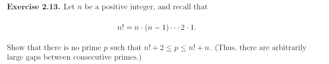 Solved Let n be a positive integer, and recall that n! = n. | Chegg.com