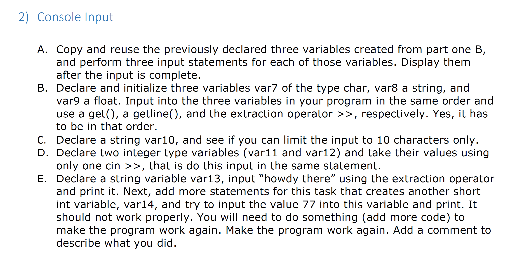 Solved The language is C++ The previously declared | Chegg.com