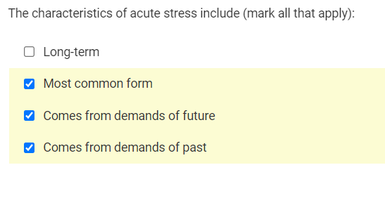 Solved When faced with a stressful situation, a freeze | Chegg.com
