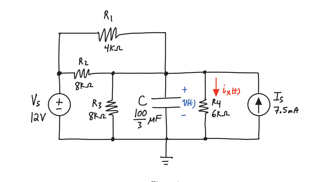 Solved I always upvote :) (7.23) SourceFree RCcircuit | Chegg.com