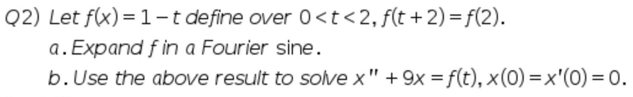 Solved Q2 Let F X 1−t Define Over 0