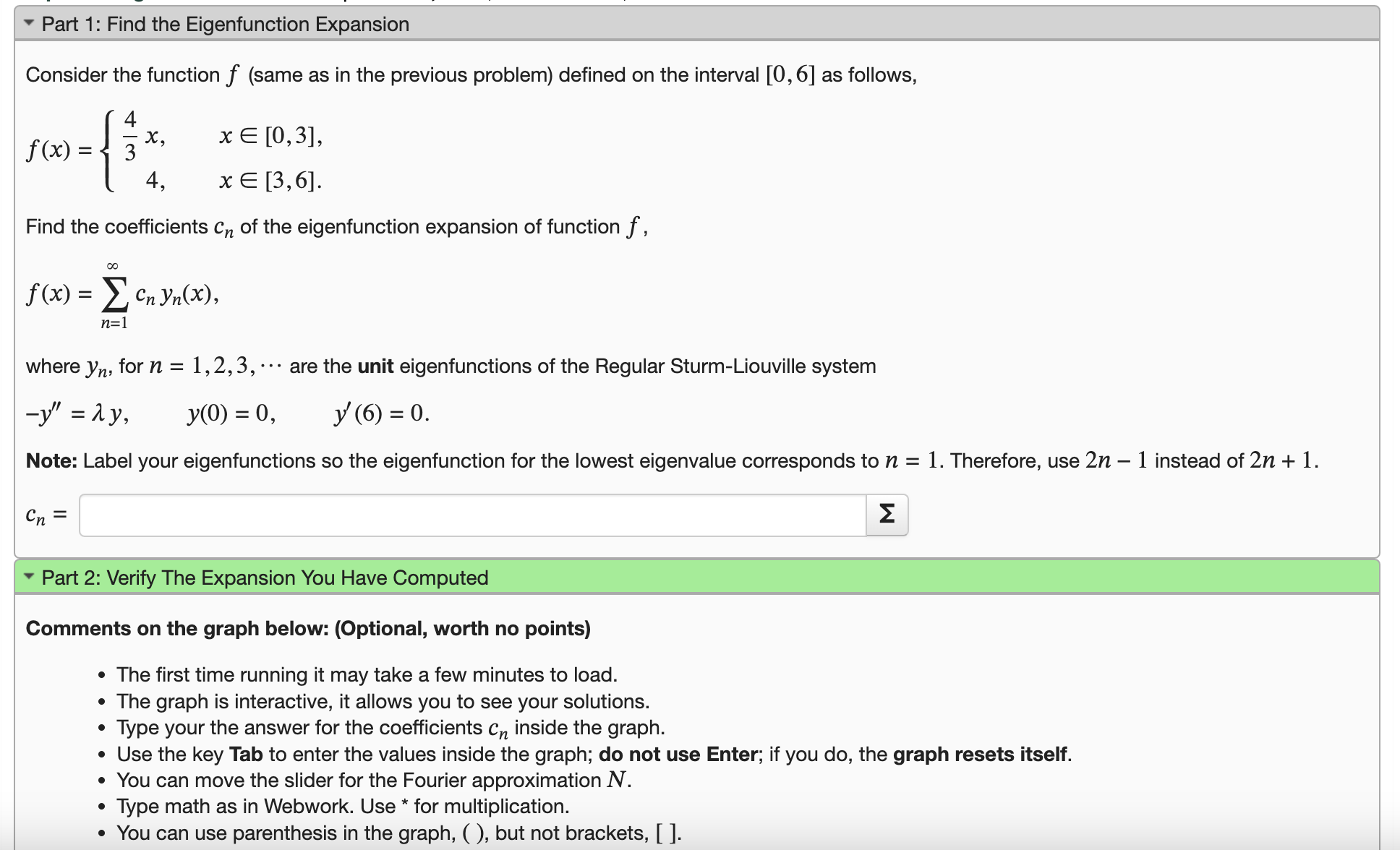 Consider the function f (same as in the previous | Chegg.com