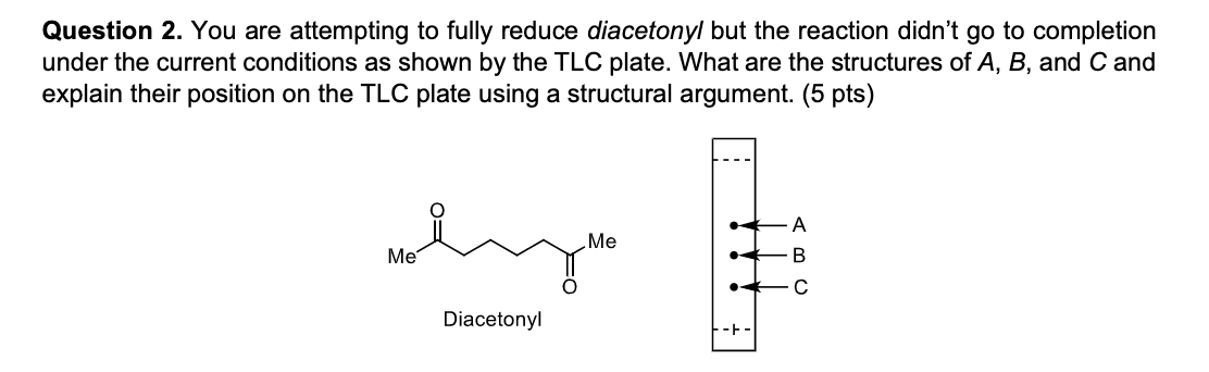 Solved Question 2. You Are Attempting To Fully Reduce | Chegg.com