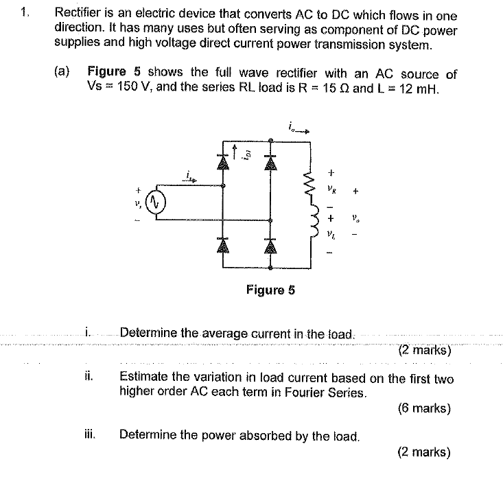 Device which converts ac deals into dc