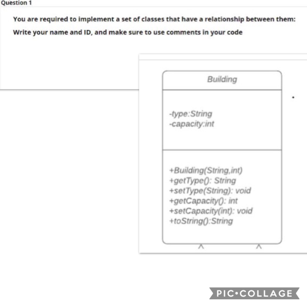 Solved Question 1 You are required to implement a set of | Chegg.com