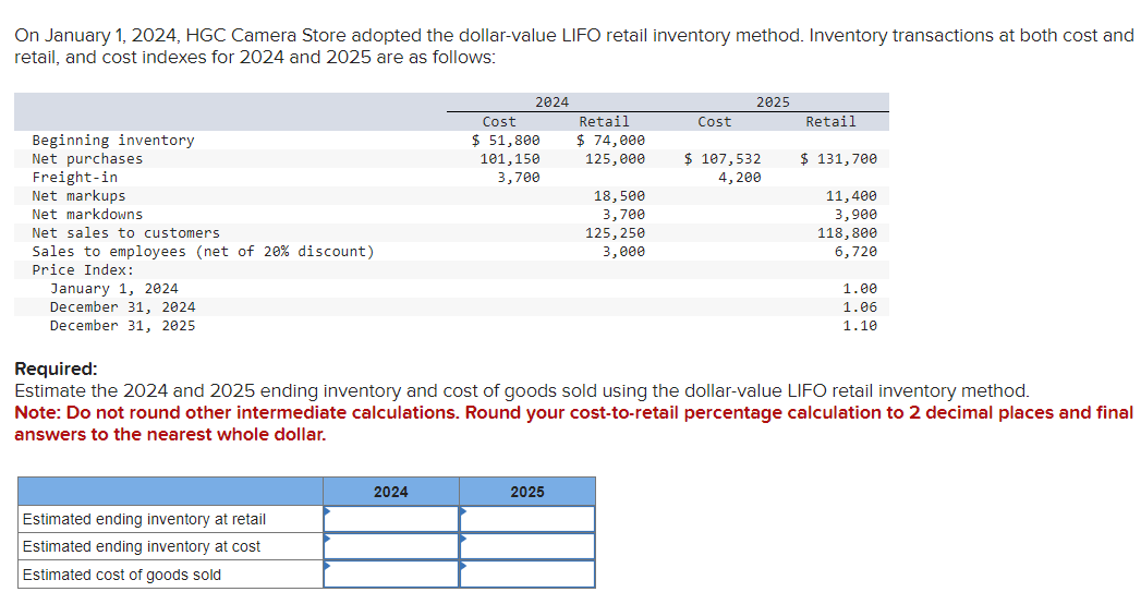 Solved On January 1 2024 HGC Camera Store Adopted The Chegg Com   2023 11 08 