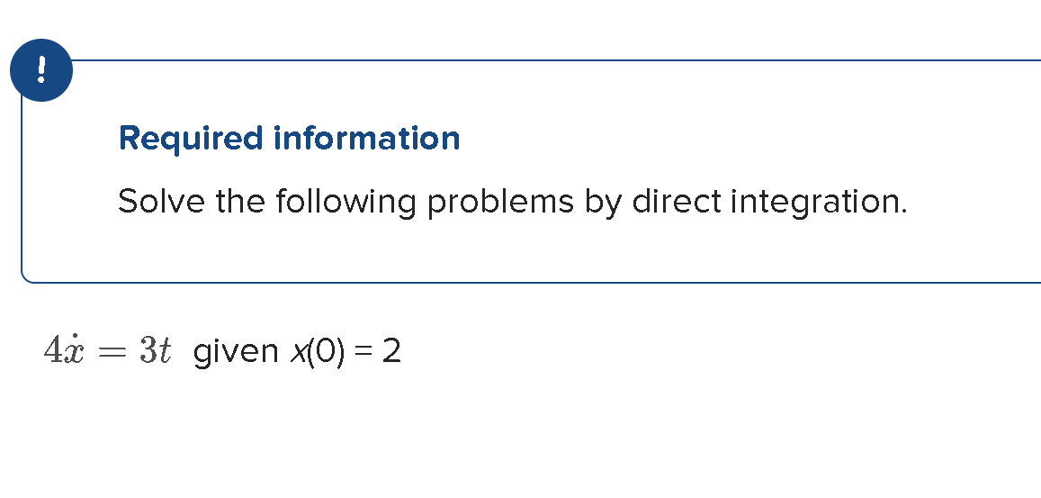 Solved ! Required Information Solve The Following Problems | Chegg.com