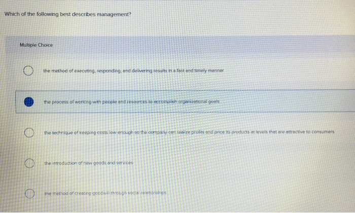 solved-which-of-the-following-best-describes-management-chegg