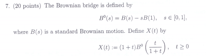 (a) Find The Mean Of (b) Find The Covariance | Chegg.com