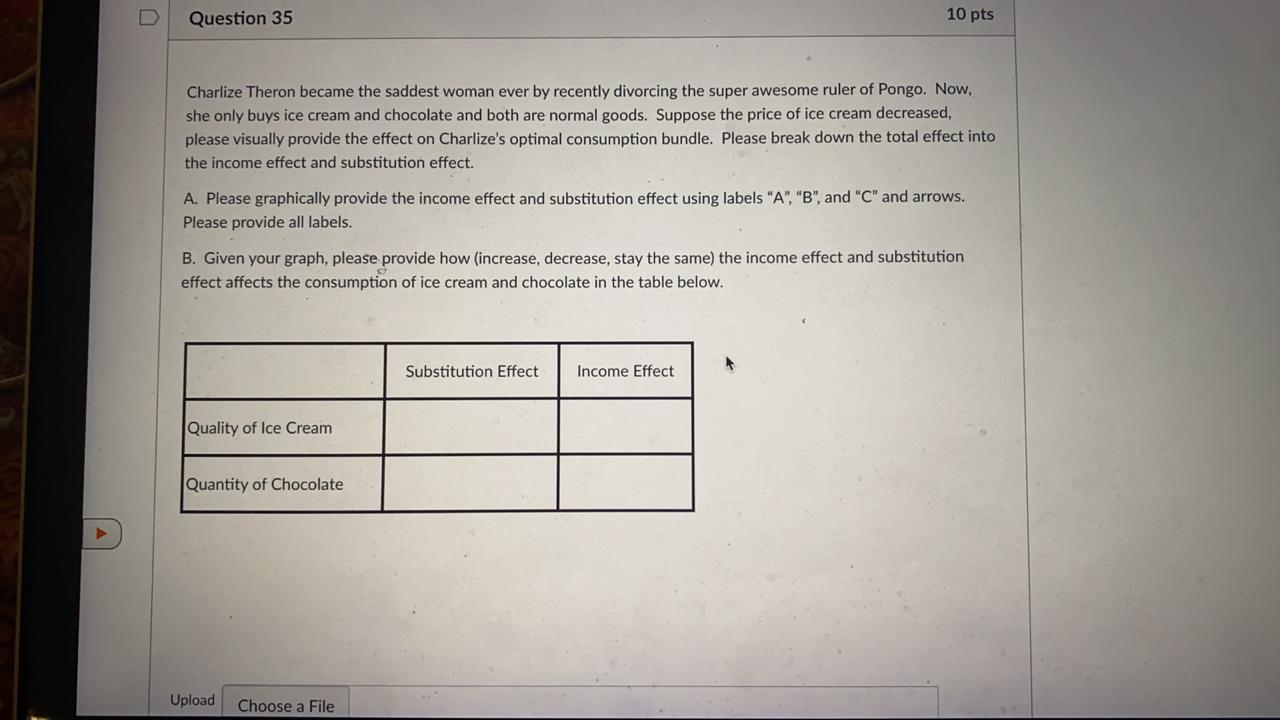 Solved Question 35 10 pts Charlize Theron became the saddest