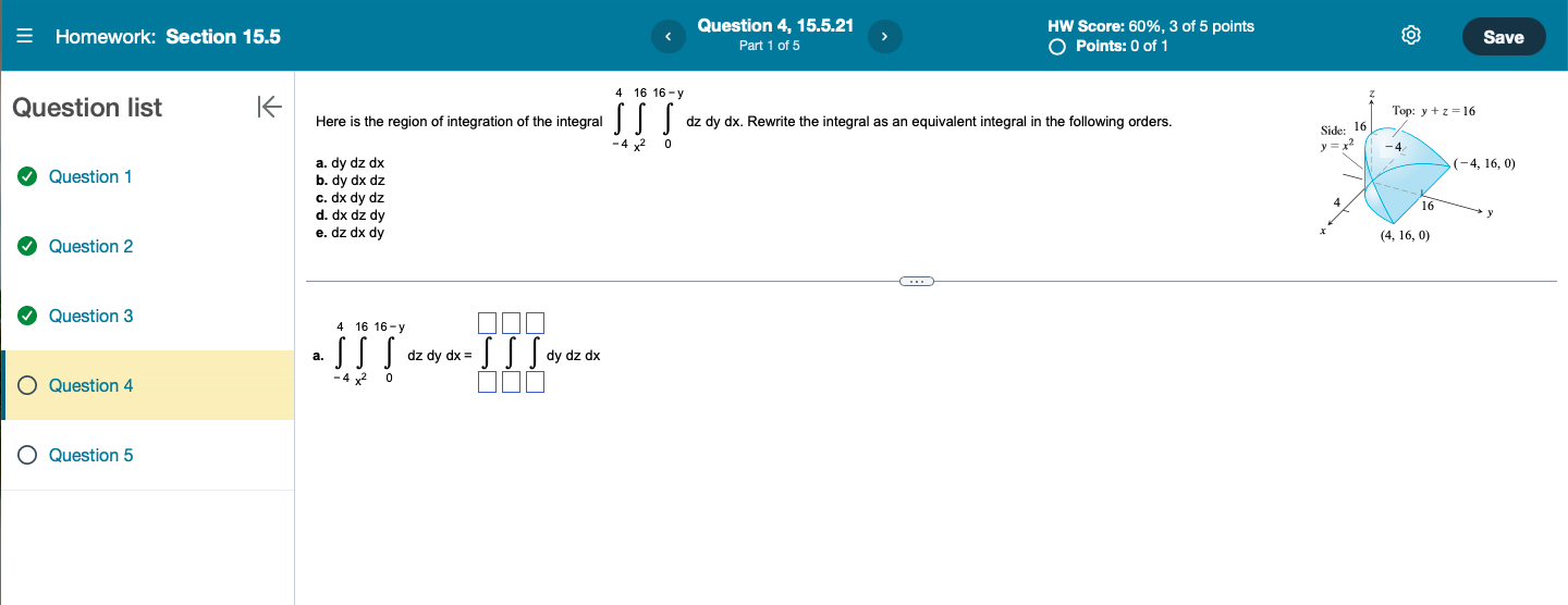 Solved Question list ∣
