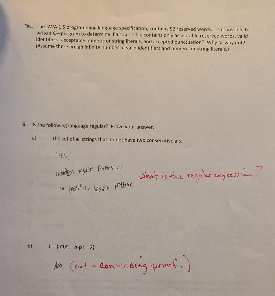 Solved Can you please help me out with question number 9? | Chegg.com