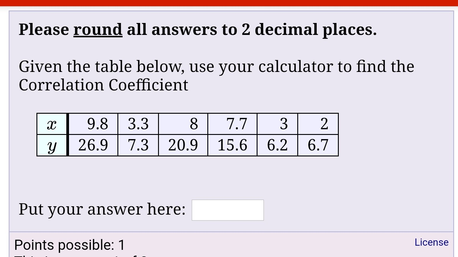 Solved Please Round All Answers To 2 Decimal Places Given 0394