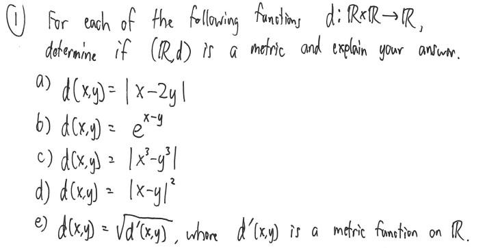 Solved O For Each Of The Following Fumeting Di Pr Rmir D Chegg Com