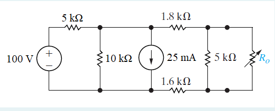 Solved The variable resistor in the circuit above is tuned | Chegg.com