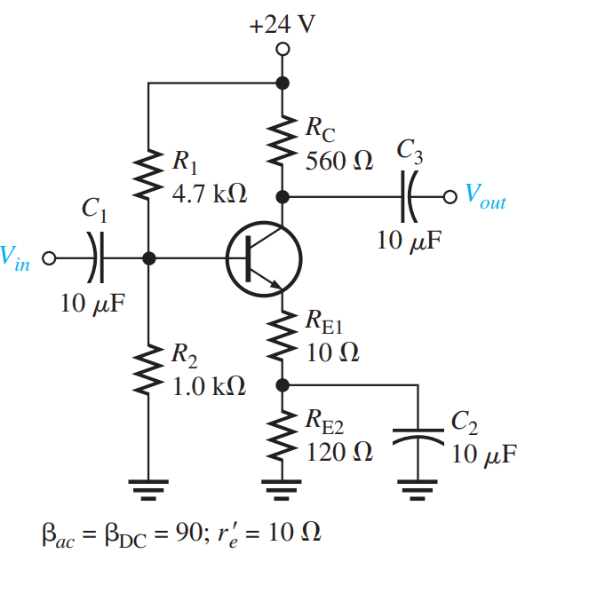 Solved Determine the minimum power rating for the transistor | Chegg.com