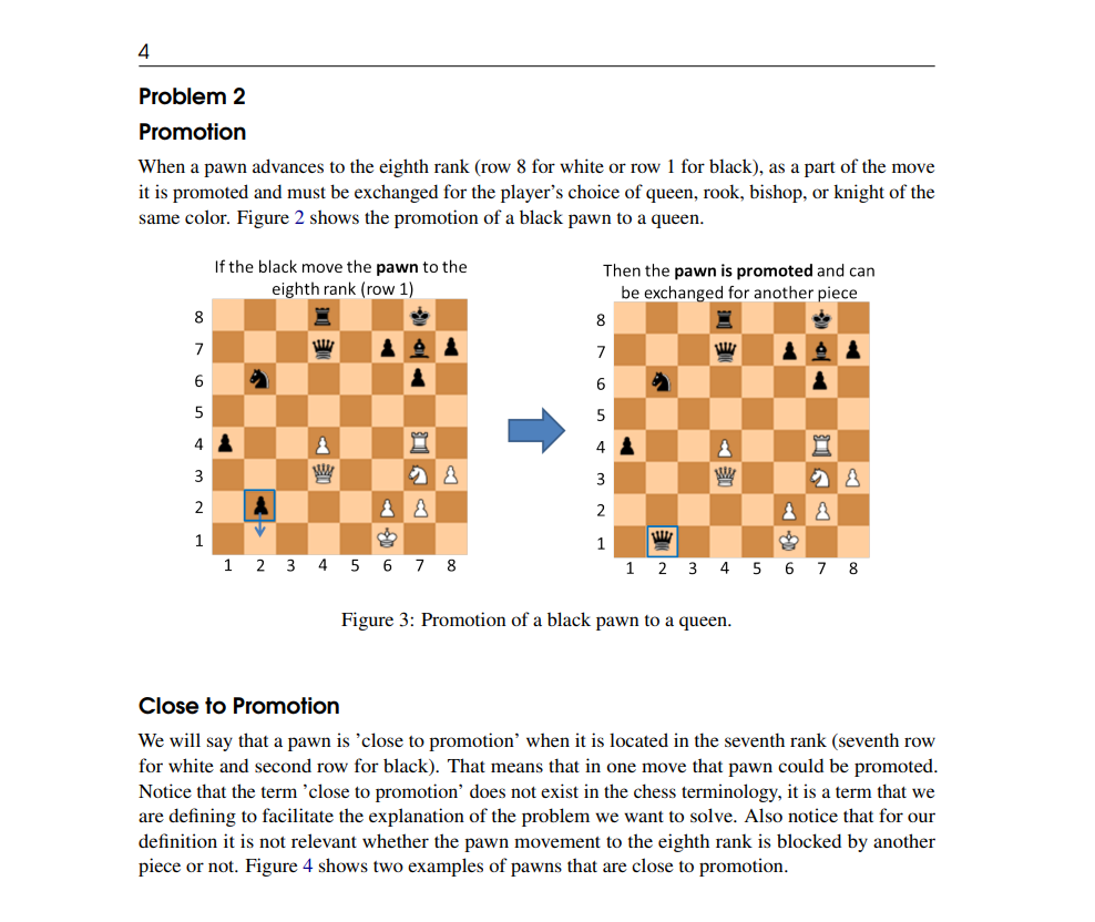 In order to work with chess positions we need a way | Chegg.com