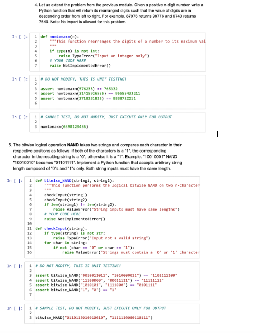 Solved 4. Let us extend the problem from the previous | Chegg.com