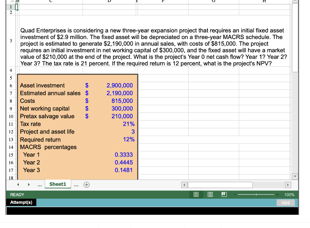 Solved Problem 107 Calculating Salvage Value. X]