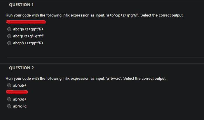 Solved I need help getting the correct answers.The input for | Chegg.com