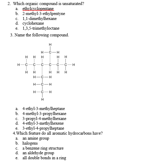 solved-2-which-organic-compound-is-unsaturated-a-chegg