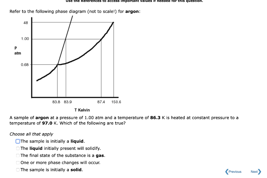Solved Refer To The Following Phase Diagram Not To Sc vrogue.co