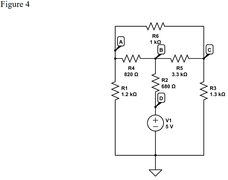 Solved Using VD=0.7V, and KVL find ID, and the marked node | Chegg.com