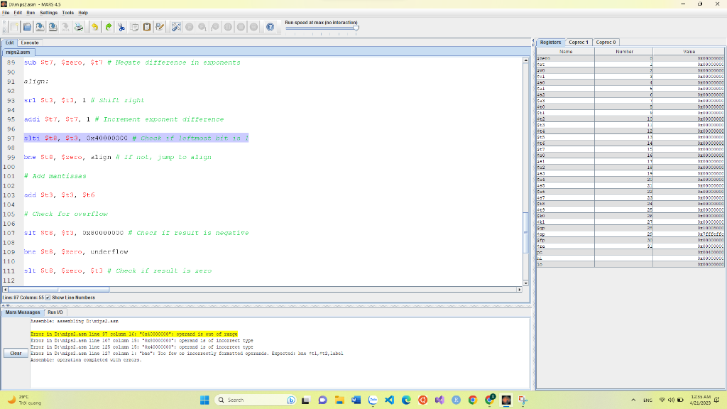 Solved Add 2 single-precision IEEE 754 real numbers. Write a | Chegg.com