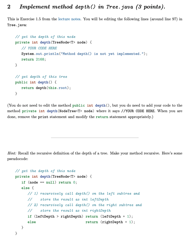 Solved Lab 7a In this lab, you will work with binary trees. | Chegg.com