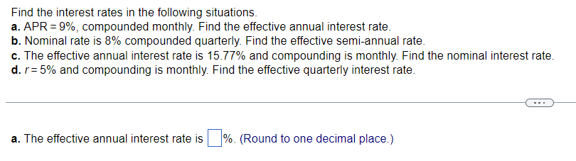 your research department reports continuously compounded interest rates as