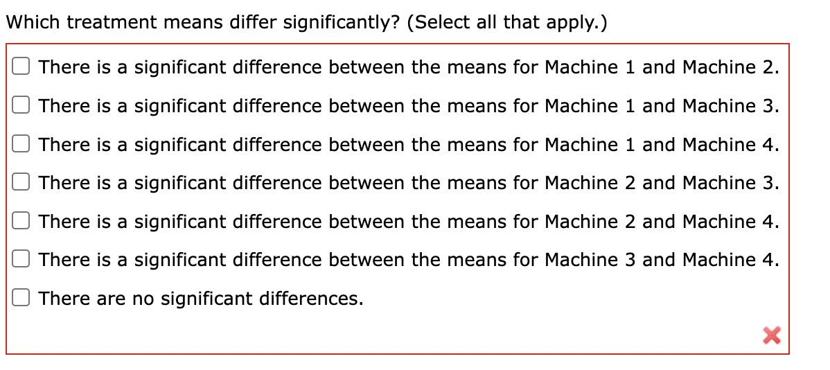 Solved To test for any significant difference in the number | Chegg.com
