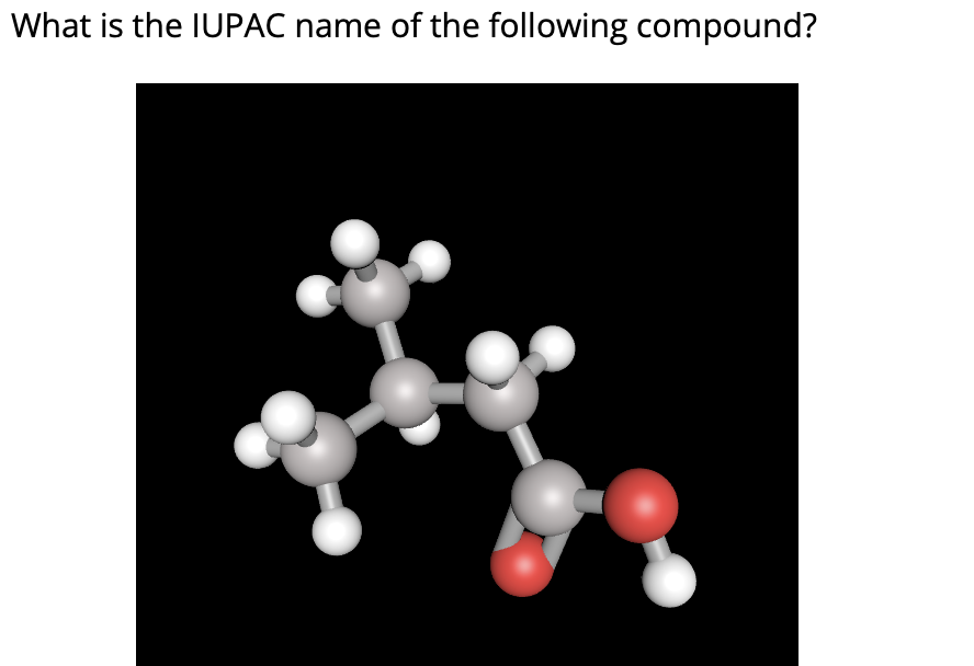 What is the IUPAC name of the following compound?