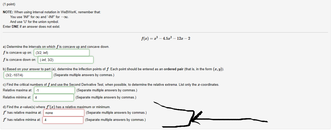 Solved I only need help with the bottom parts of the | Chegg.com