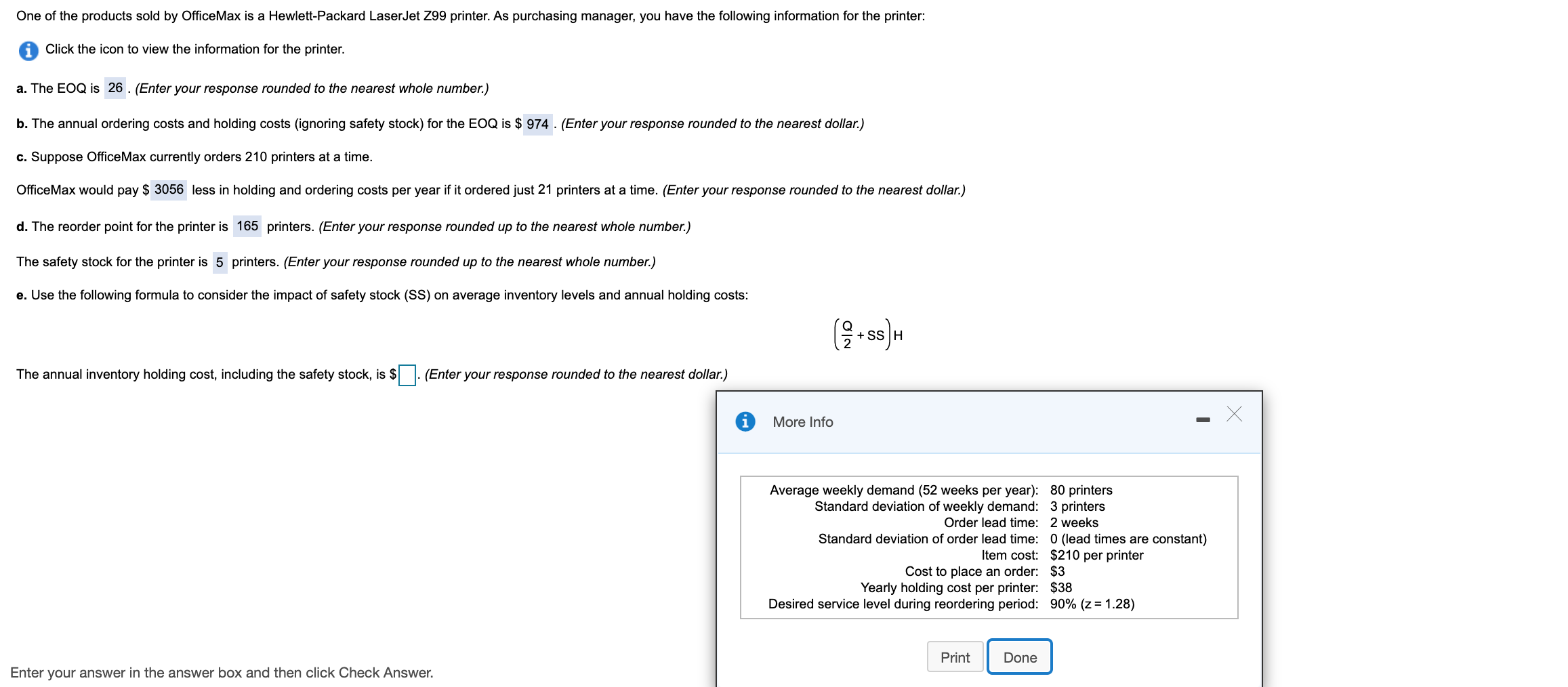 solved-the-annual-inventory-holding-cost-including-chegg