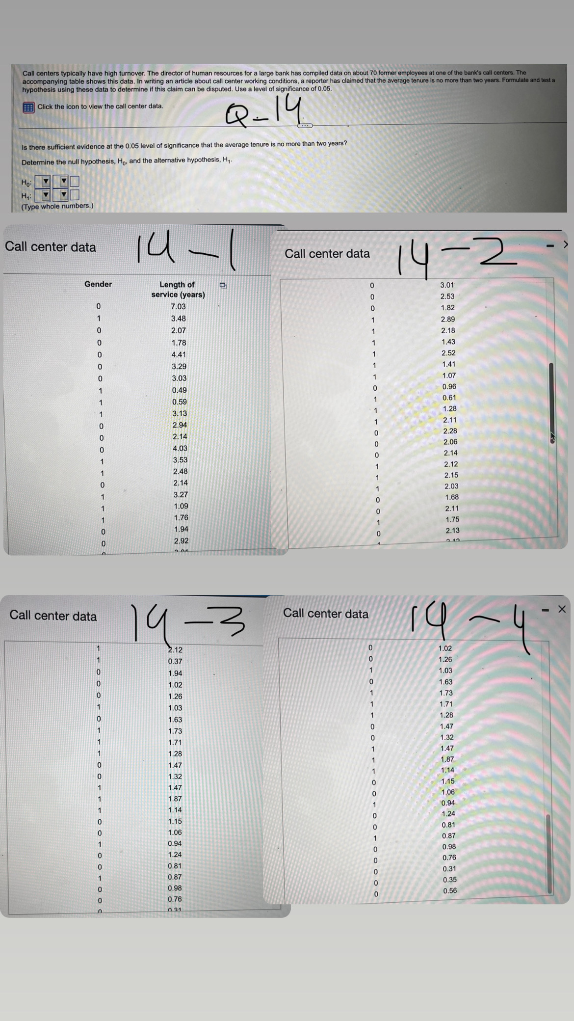 Solved PLEASE ANSWER THE QUESTION AND THIS IS THE DATA WHICH | Chegg.com