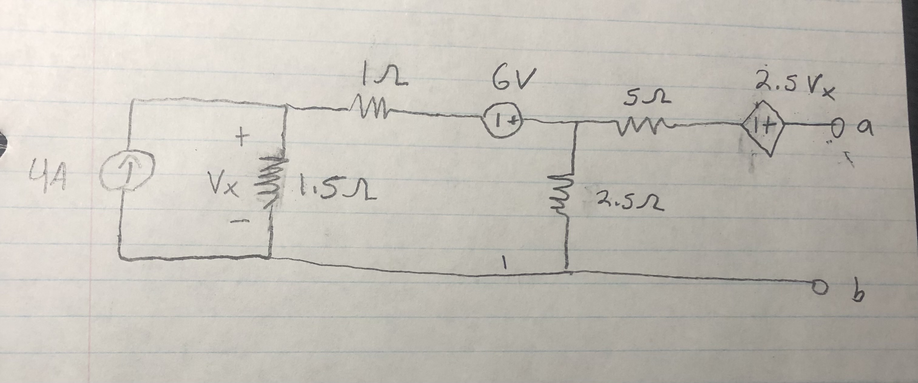 Solved A.) what is Vth? it is = to Vab=VocB.) What is isc? | Chegg.com