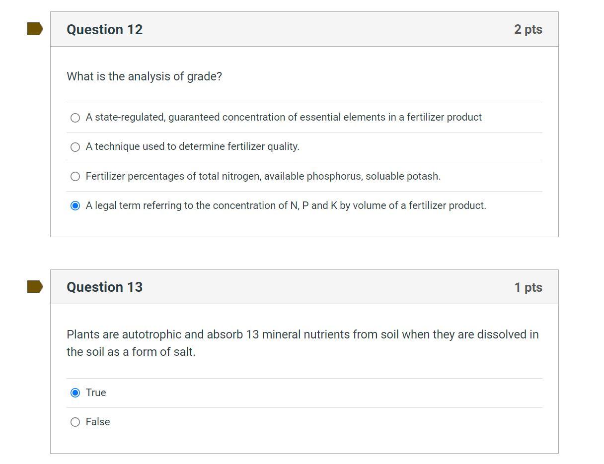 Solved Question 8 2 pts Which of the following is an | Chegg.com