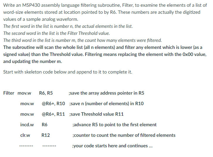 Hi I need help with this assignment, I have written | Chegg.com