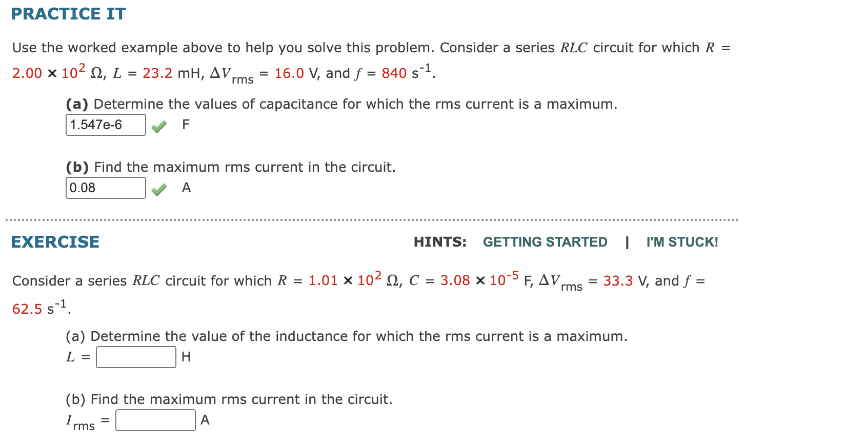 Solved PRACTICE IT Use the worked example above to help you | Chegg.com